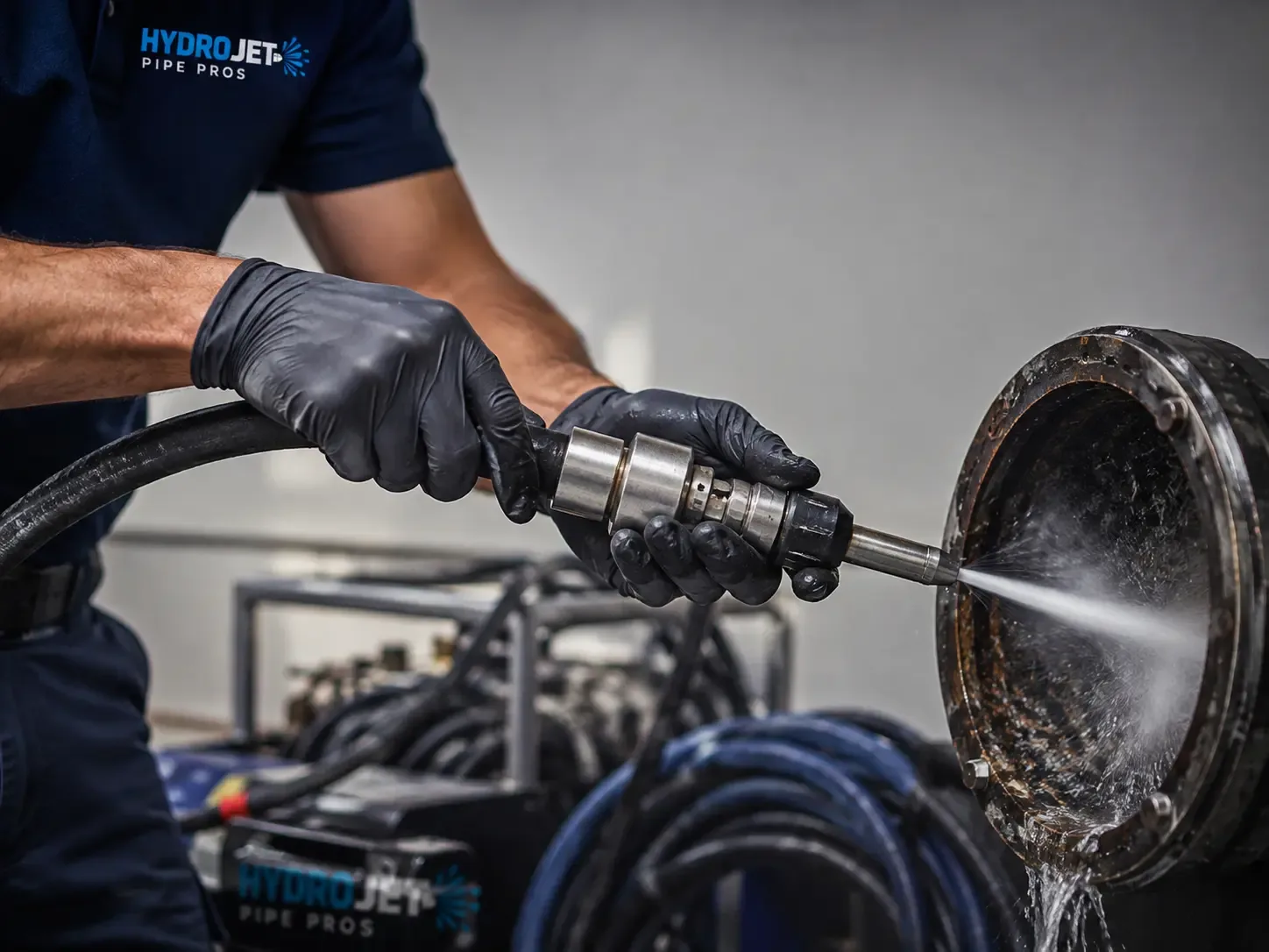Hydro Jet Pipe Descaling in Iowa Park, TX